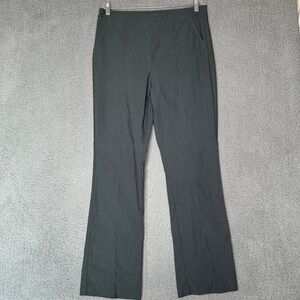 Tribal Audrey Mid Rise Straight Leg Pants Charcoal Grey Stretch Size 12